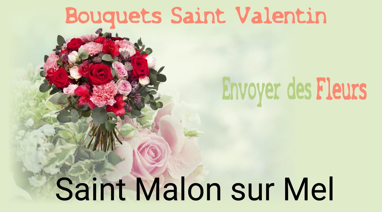 Roses de Saint-Valentin livrées à Saint-Malon-sur-Mel